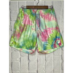 Boardies Apparel Rainbow Tie Dye Lined Swim Trunks Water Shorts Men's Size‎ XL